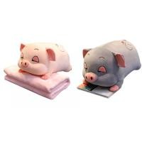 ราคา ตุ๊กตา​หมอน​ผ้าห่ม รูปน้อง​หมูหลับ ขนาด 3.5 ​ฟุต (14131305363)