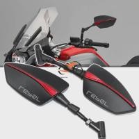 ราคา For Honda Rebel 500 Rebel 300 Rebel 1100 CMX500 300 1100 CM300 Motorcycle Adjustabale Side Rearview (52406972806)