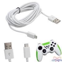 ราคา Cutie 283 ซม. สายชาร์จ USB Mirco สําหรับจอยสติ๊กคอนโทรลเลอร์เกม (44150024464)