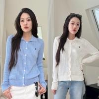 ราคา Polo Cardigan เสื้อคลุมไหมพรมคาดิแกน ดีเทลปักโลโก้ม้า สีใหม่ละมุนฟีลมาก ชนช็อป (43318405312)