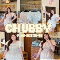 ราคา (shopee video & liveมีส่วนลด+ส่งฟรี) เสื้อสาวอวบอ้วนแขนบอลลูน สม็อคตามตัว ผ้าลายสก็อตสีอ่อนๆ(38-48) (53309386917)