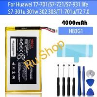 ราคา แบตเตอรี่ หัวเว่ย Mediapad T1-702 Battery 3.8V 4800mAh HB3080G1EBWBattery-Huawei - MediaPad T1(7.0) (45006623671)