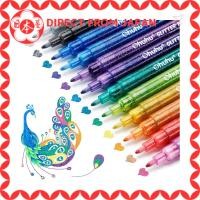 ราคา Ohuhu ปากกาแบบมีประกาย 12 สี ปากกาหมึกน้ำแบบกลิตเตอร์ เมทัลลิก หัว 0.7–2 มม. สำหรับระบายสี วาดภาพ ทำอัลบั้ม ทำการ์ด บัตรปีใหม่ DIY แก้ว ไม้ สีสันสดใส เหมาะเป็นของขวัญ [Direct from Japan] (50857911260)