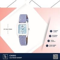 ราคา นาฬิกาข้อมือ Casio รุ่น LQ-142LB-2A2DF นาฬิกาข้อมือผู้หญิง สายผ้า (828294611)