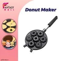ราคา Donut Maker เครื่องอบโดนัท เตาโดนัท เครื่องทำอาหารเช้า เตาโดนัท 7 ช่อง เครื่องทำแพนเค้ก เครื่องทำเค้ก เครื่องทำขนมปัง (44462412214)