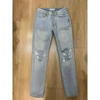 ราคา Topman กางเกงยีนส์ สีฟอก (26803631477)