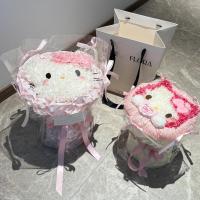 ราคา ช่อตุ๊กตา ดอกไม้ปลอม ของขวัญฮาๆ ดอกไม้ที่เก็บรักษาไว้ตุ๊กตาคิตตี้กุหลาบส่งแฟนซอกสบู่ดอกไม้จริงช่อดอกไม้ทานาบาตะวันวาเลนไทน์ของขวัญวันเกิด (51358345888)