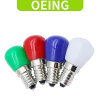 ราคา OEING หลอดไฟสี LED E14 ตู้เย็นโคมไฟพระเจ้าโคมไฟตั้งโต๊ะ 3W 220V สีขาวสีเขียวอบอุ่นสีแดงสีฟ้า (40680889308)