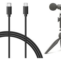 ราคา Creators สายไมโครโฟน Micro USB to USB C 4.9ft / 1.5 ม. เข้ากันได้กับ Shure MV7, MV88+, MV5, MV51, สายไมค์ MVi (สีดํา) (40212208018)