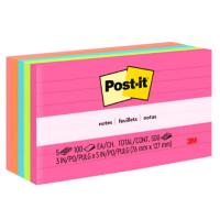 ราคา โพสต์-อิท กระดาษโน๊ต 3นิ้วx5นิ้ว คละสี โพสต์-อิท 635-5AN (22123565229)
