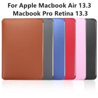 ราคา ปลอกแล็ปท็อปเข้ากันได้กับ 13-13.3 นิ้ว macbook Air 2018/macbook Pro 2020 , surface Pro3 กระเป๋าหนัง Pu เคสป้องกัน (27608244338)