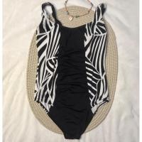 ราคา ชุดว่ายน้ำวันพีช swimsuit สีดำ ป้าย Jantzen (14663643384)