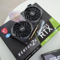 ราคา มือสอง RTX3070 OC 8GB LHR MSI ประกันหมด เทสก่อนกดรับสินค้า NVIDIA RTX 3070 GeForce RTX™ 3070 VENTUS 2X 8G LHR (12355492842)