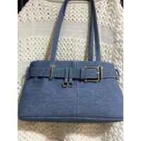 ราคา กระเป๋า สียีนส์เข้ม สะพายไหล่ (25897425937)