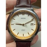ราคา Seiko spirit vintage ปี 1996 quartz ref 7N22-6A80 แท้ % สภาพใหม่มาก สายหนัง (50403413264)