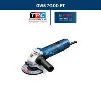 ราคา Bosch เครื่องเจียรไฟฟ้า 4 นิ้ว GWS 7-100 ET กำลัง 720W ปรับความเร็วรอบได้ ระบายความร้อนดีเยี่ยม งานเจียรขัด ประกันศูนย์ (41457623304)