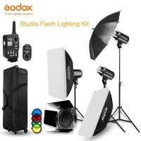 ราคา Godox E300 300Ws สตูดิโอแฟลชชุดไฟถ่ายภาพ 3 ชิ้น - Strobes, ขาตั้งไฟ, ทริกเกอร์, กล่องนุ่ม (40854662244)