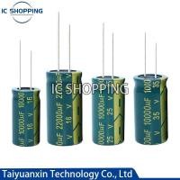 ราคา 10Pcs 6.3V 10V 16V 25V 35V 10000Uf 22000Uf ต่ำ ESR Capacitor Electrolytic ความต้านทานความถี่สูง Capacotor (24674996992)