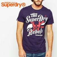 ราคา Superdry เสื้อยืด Rebels Yokohama (M รอบอก 38") (มือ1) ของแท้ (41261210218)