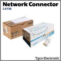 ราคา AMP Tyco RJ45 Modular Plug Network Connector Cat5/Cat5e/Cat6 (58104667284)