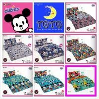 ราคา ลิขสิทธิ์แท้%Cuties (คิวตี้ มิกกี้เม้าส์) ชุดผ้าปู+รวมผ้านวม /มีขนาด 3.5, 5,6 ฟุต TOTO ชุดเครื่องนอนโตโต้ลายการ์ตูนลิข (3729390917)