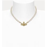 ราคา P07 Mini Bas Relief Choker-Vivienne Westwoodสี Gold(ของแท้100%/มือสอง)สภาพใหม่เหมือนออกช็อป(ไม่มีอุ (54908493003)