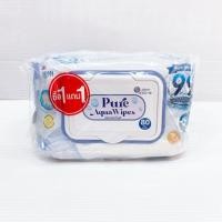 ราคา ทิชชู่เปียก กูนน์ Pure Aqua Wipes รุ่นแพ็คคู่(ได้80แผ่น 2ห่อ) (3754430408)