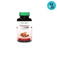 ราคา Herbal One Cinnamon อ้วยอันโอสถ ผงอบเชย 100 แคปซูล 15824 (1237296851)