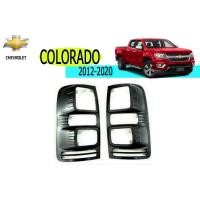 ราคา ครอบไฟท้าย Chevrolet Colorado 2012-2020 ดำด้าน (6658789336)