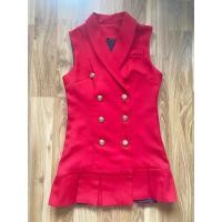 ราคา เดรสสูทสั้น สีแดง ไซส์ L (43712815489)
