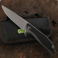 ราคา มีดแคมป์ pocket knife Green Thorn F95 ของแท้ ใบ 3.8" เหล็ก D2, Frame Lock, Titanium TC4 handle พร้อมเคสอย่างดี, EDC (3408610603)