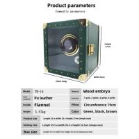 ราคา *พร้อมส่ง*ไฟLED กล่องหมุนนาฬิกา 1 เรือน(หนังแท้+กำมะหยี่ภายใน) Watch Winder กล่องนาฬิกา กล่องหมุนนาฬิกาอัตโนมัติ (28522850595)