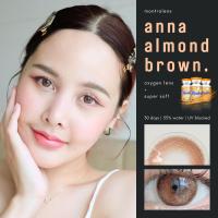 ราคา คอนแทคเลนส์Anna Almond Brown (Montra) ขนาดมินิ (23961996250)