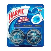 ราคา ฮาร์ปิค ก้อนล้างโถสุขภัณฑ์ Harpic Power Blue Matic 100g. (48259465929)