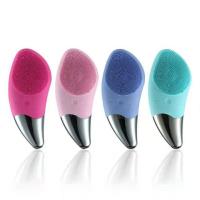 ราคา SONIC FACIAL BRUSH เครื่องขัดหน้า เครื่องล้างหน้า ซิลิโคน ระบบสั่น 3 in 1 ทำความสะอาดล้ำลึก กันน้ำ (4812416252)