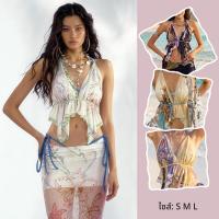 ราคา Hot.Bikini️ทูพีช ชุดว่ายน้ำกระโปรง เว้าหลัง ชุดว่ายน้ำแฟชั่น ผูกคอ เที่ยวทะเล 4 สี เทศกาลสงกรานต์ (43429445123)