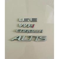 ราคา โลโก้ 1.6 E VVT-I COROLLA ALTIS ติดท้ายToyota ราคาต่อชิ้น (18885671645)
