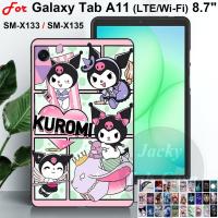 ราคา สําหรับ SAMSUNG Galaxy Tab A11 Wi-Fi SM-X133 8.7" 2025 TabA11 LTE SM-X135 รูปแบบแฟชั่นกลับกรณีซิลิโคนนุ่ม TPU Cover (55500986587)