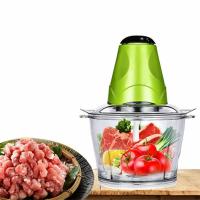 ราคา เครื่องบดหมู สีเขียว บดสับ เครื่องปั่นผสมอาหารไฟฟ้า อเนกประสงค์ electric multi - function meat grinder (2133350288)
