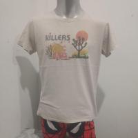 ราคา เสื้อยืดมือสอง ต่างประเทศ เสื้อวง The Killers Size M.อก20/ยาว27 (57858347098)