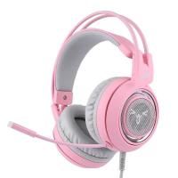 ราคา Somic G951 หูฟังไร้สายพร้อมไมโครโฟนหูแมวน่ารักสีชมพูหูฟ (25182783883)