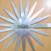ราคา ฟิลเลอร์เกจ 17 ใบ ยาว 4" (100mm) Feeler Gage INSIZE 4602-17 (4733343896)