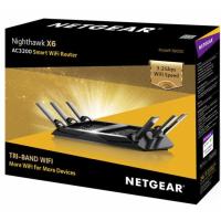 ราคา Netgear R8000 AC3200 Nighthawk X6 Tri-Band WiFi Router (446783815)