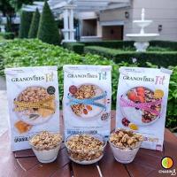 ราคา SALE‼️ Granovibes Fit รส mixed fruits กราโนล่ารสผลไม้รวม (1263077739)