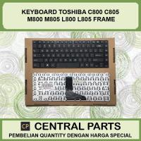 ราคา คีย์บอร์ดสําหรับ Toshiba Satellite C805 C800 M800 M805 L800 L805 กรอบ (49811027084)