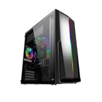 ราคา **ลดกระหน่ำ**DarkFlash Aigo Rainbow 6 ATX PC Case Black Support : ATX / Micro ATX / Mini ITX No Power -1Y (27306238328)