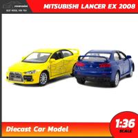 ราคา โมเดลรถเหล็ก MITSUBISHI LANCER EVOLUTION EX 2008 (Scale 1:36) รถโมเดลจำลองเหมือนจริง พร้อมตั้งโชว์ โมเดลรถสะสม Kinsmart (9030222079)