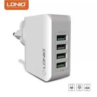 ราคา LDNIO A4403 เครื่องชาร์จ USB 4 พอร์ต Auto ID Fast Charger 5V 4.4A อะแดปเตอร์ HandPhone Charger 2.004.0123 (41655740185)