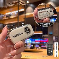 ราคา YY เคสกุญแจรถยนต์ Toyota REVO/ALTIS2014- 2019/corolla Altis 2010 ปลอกกุญแจรถ พวงกุญแจ Toyota (44400608775)