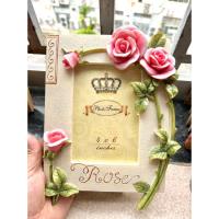 ราคา กรอบรูปเรซิน 6 นิ้ว ลายนูนกุหลาบ–ทานตะวัน สไตล์ยุโรป วินเทจหรู สำหรับตกแต่งบ้าน ของขวัญสวยพรีเมียม (52159932286)
